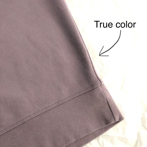 Perfectly Oversized Crew in Violet Verbena (6??) - Picture 4 of 16